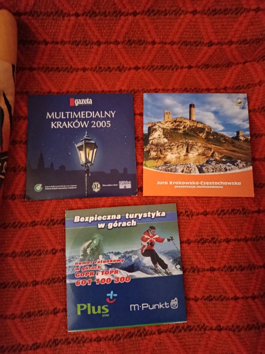 Plyty turystyczne Płyty CD-ROM Oddam za darmo.
