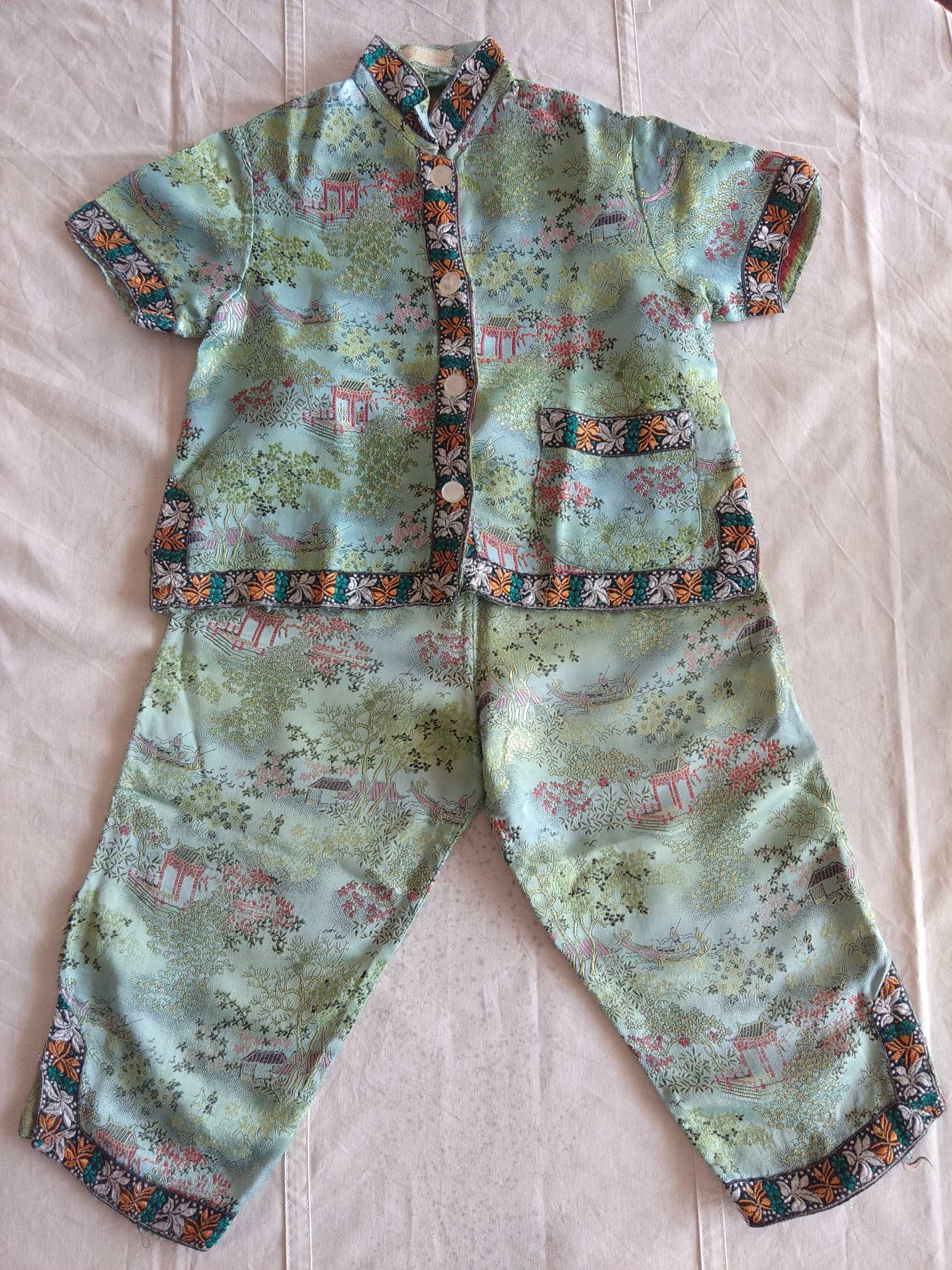 4 pijamas chineses para crianças
