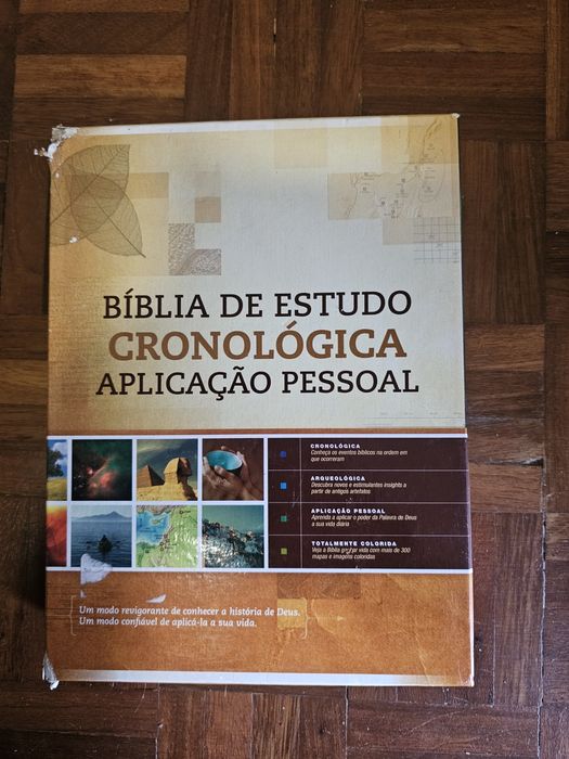 Bíblia de Estudo Cronológica Aplicação Pessoal
