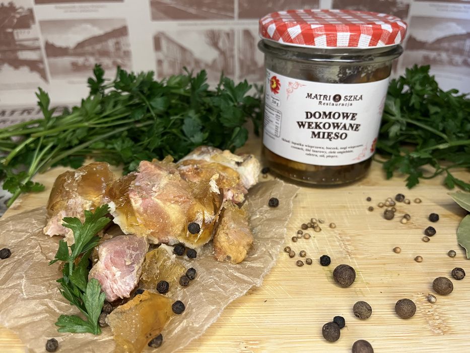 Domowe wekowane mięso