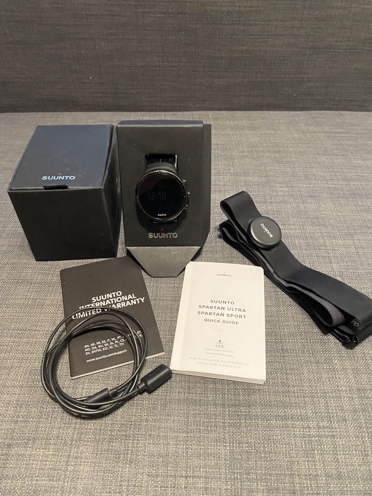 Suunto Spartan Ultra zegarek smart treningowy , plus opaska bdb
