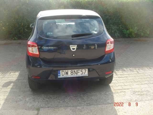 Dacia Sandero II 1,2 16V E0  przebieg 45,000km.