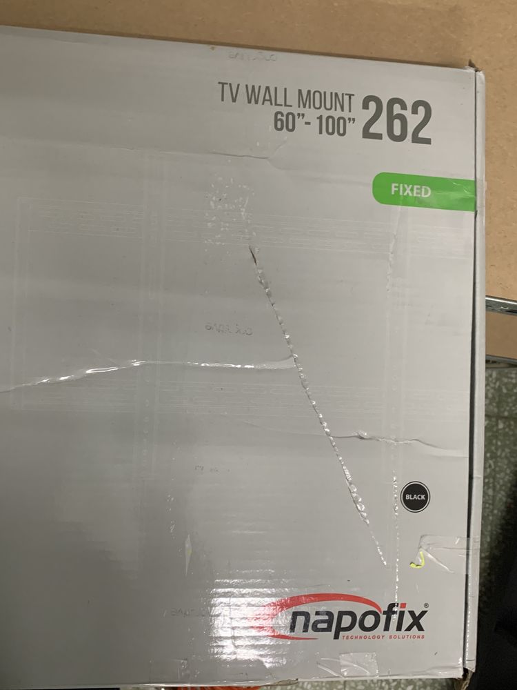 Suporte de TV NAPOFIX 262 (Ajustável - 60'' a 100'' - Até 100 kg)