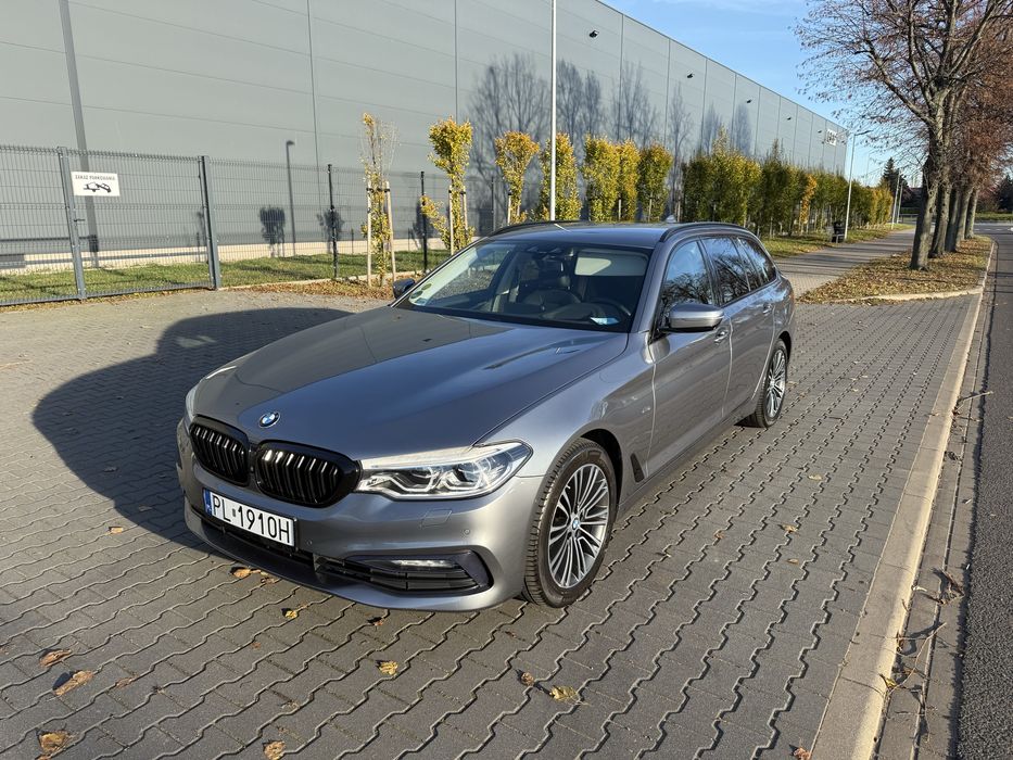 Bmw 520d 190km kamery 360 v-cocpit full led alcantara Zamiana