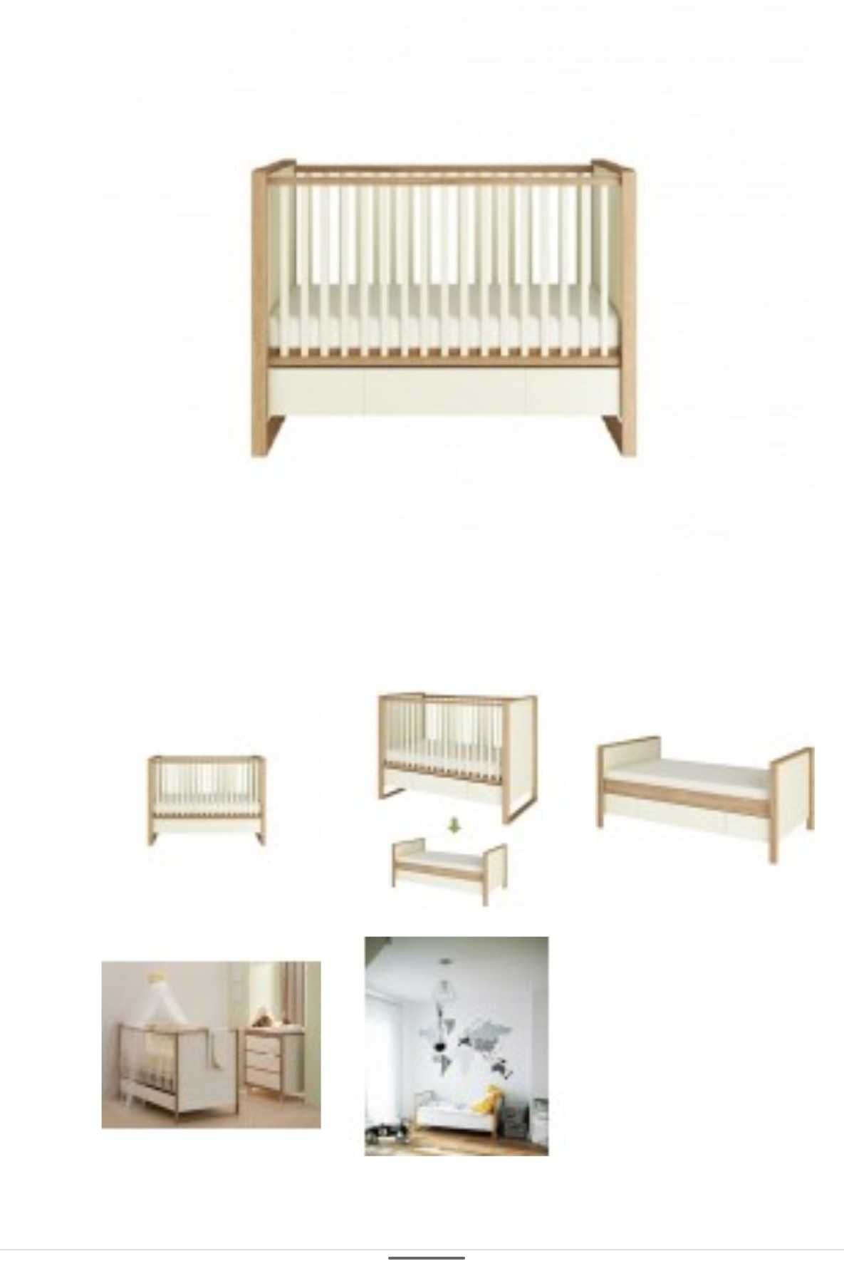 Łóżeczko dziecięce 70x140 cm Bellamy Simple