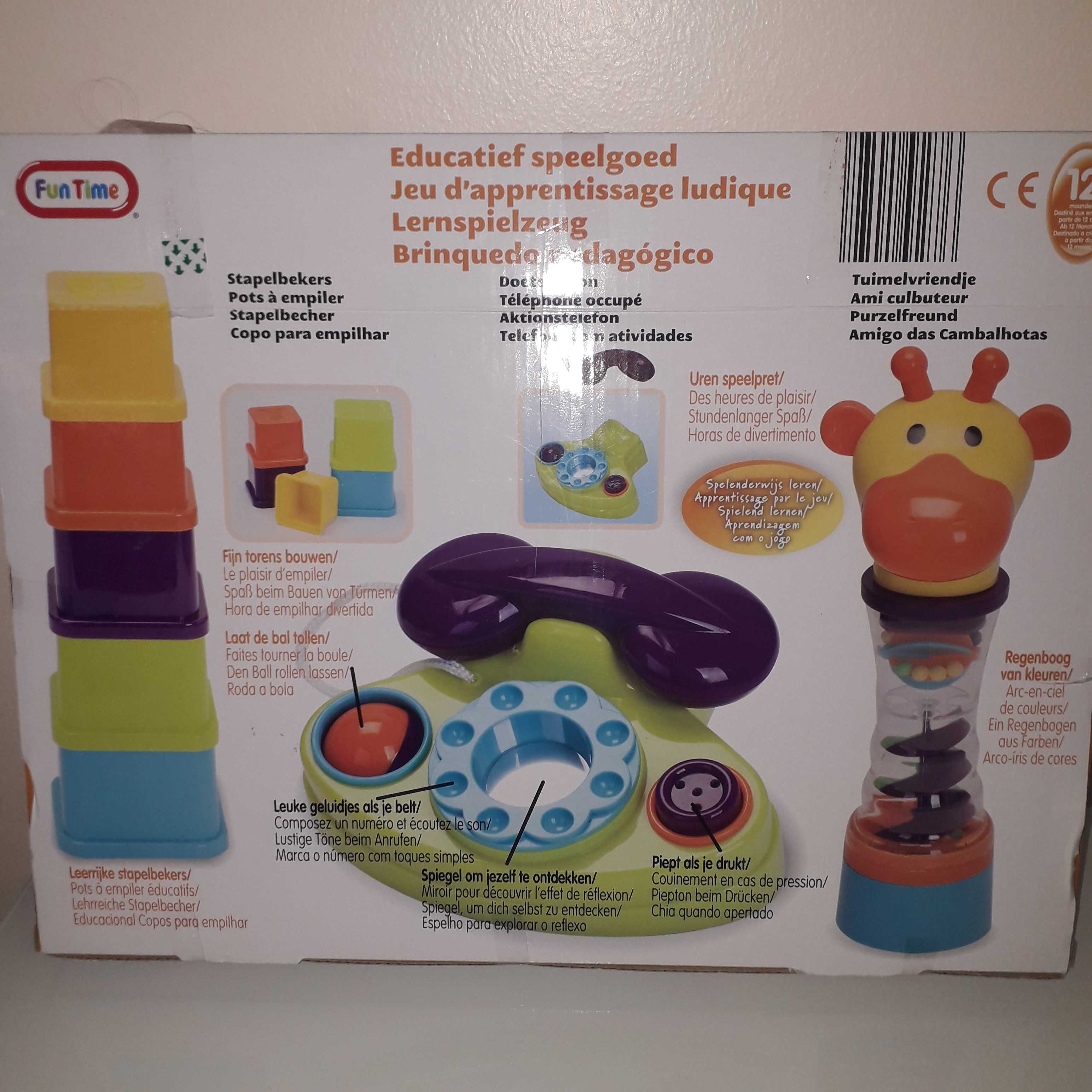 Brinquedo FUNTIME - Educativo e Didático- Encaixe para Bebe