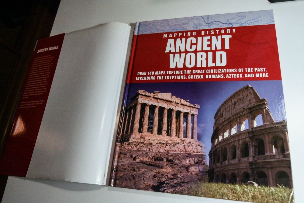 Mapas da história do mundo antigo (livro novo)