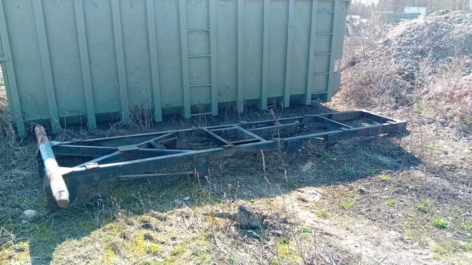 Sprzedam kontener wywrot kiper + rama podramówka
