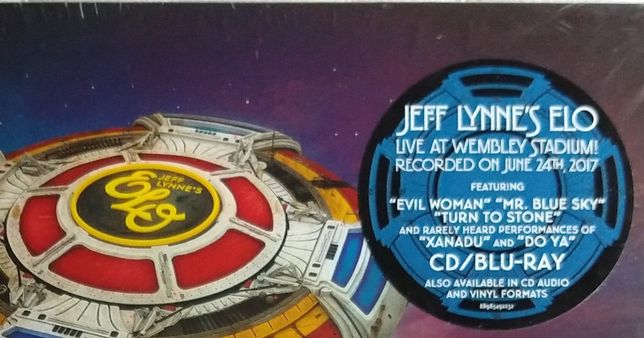 Jeff Lynne ELO Wembley or Bust 2CD/Blu-ray