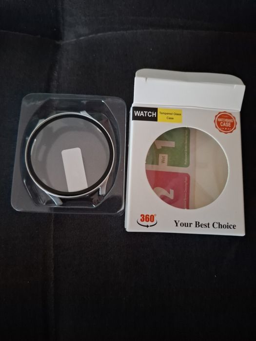 Pasek ze stali nierdzewnej plus etui ochronne samsung galaxy watch 6