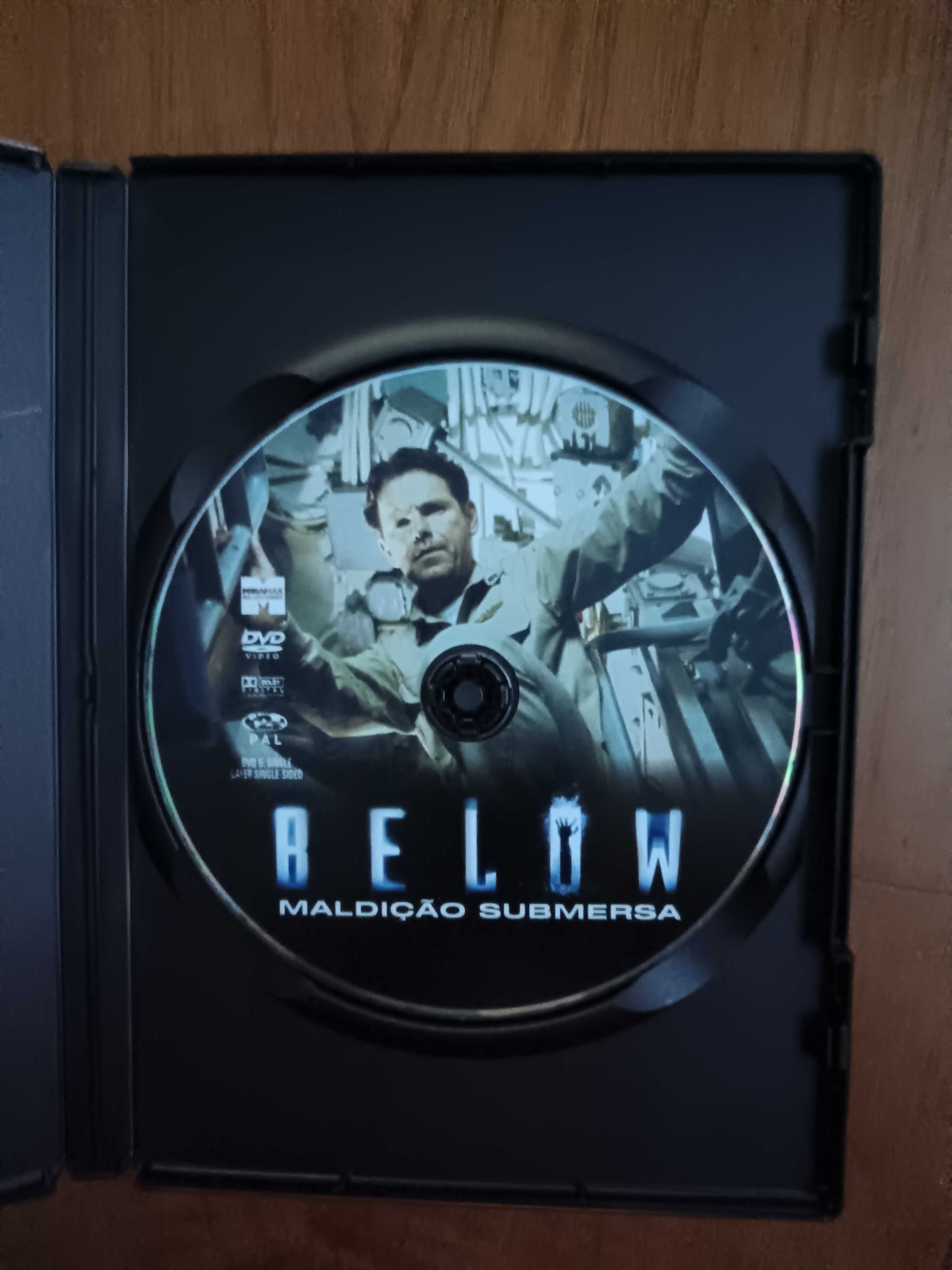 filme dvd original - below maldição submersa