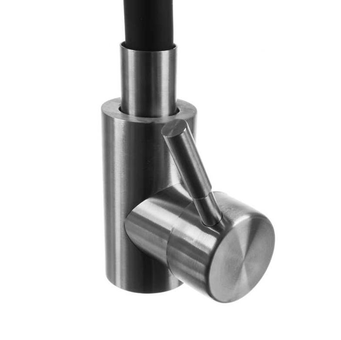 Nowa BATERIA KUCHENNA Czarna Elastyczna Wylewka Giętka Kran (-20%)