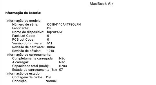 Macbook Air 13” 2017 como novo
