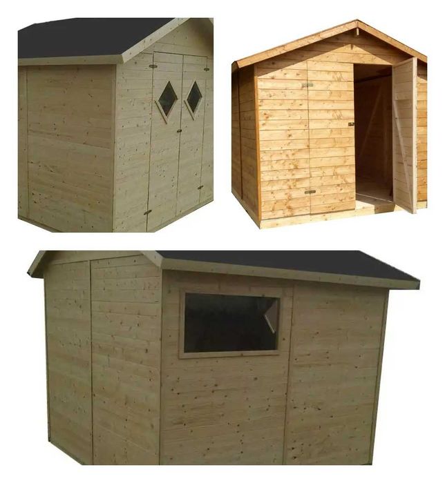 Хозблоки, побутівки, сараї з дерева від Виробника (+ сайт)