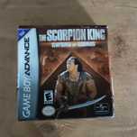 The Scorpion king gba pudełko wraz z instrukcją
