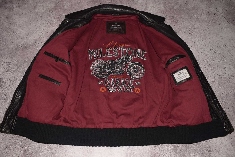 Milestone Aviator Leather (Чоловіча Шкіряна Мужская Кожаная Куркта )