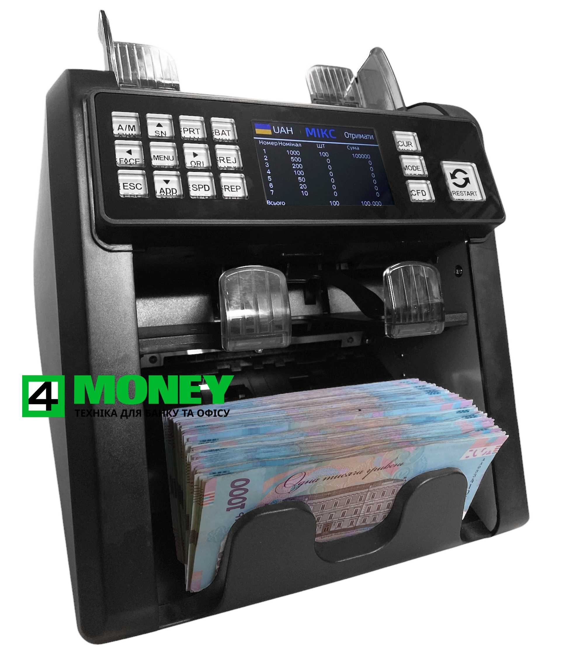 Счетчик Сортировщик банкнот MULTI COUNTER PRO 952A MAX VERSION 2024