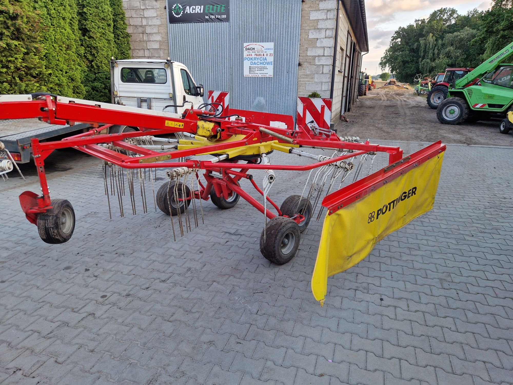 Zgrabiarka karuzelowa Pottinger EUROTOP 611 Super Stan! Jamnik
