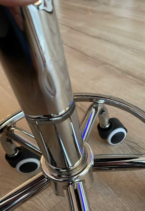 NOWY Hoker Krzesło Czarny Do Kuchni Barowy Taboret Fryzjerski Obrotowy