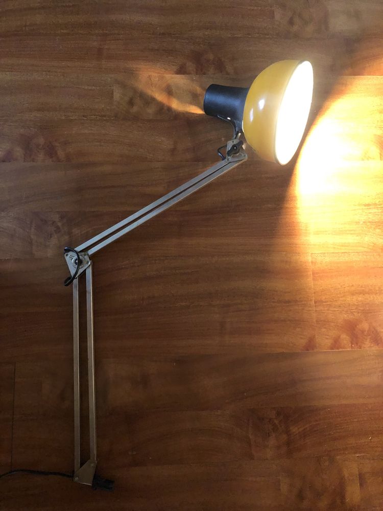 Лампа ретро винтаж инженерная made in Финляндия
