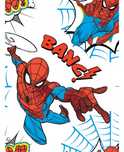Tapeta Spiderman Spider-Man Biała Pow Bang!