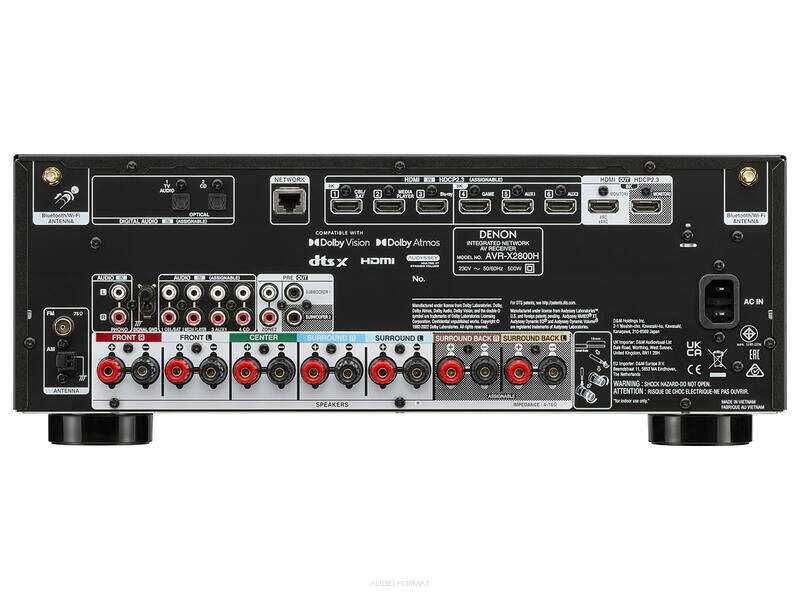 Denon AVR-X2800H | Salon Warszawa | Amplituner Kina Domowego