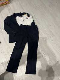 Elegancki komplet dla chłopca, marynarka, spodnie i bluzeczka