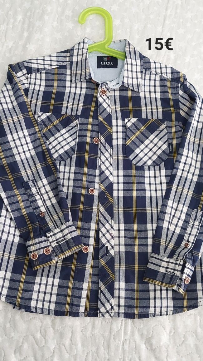 Camisa Marca Tiffosi Menino - NOVA