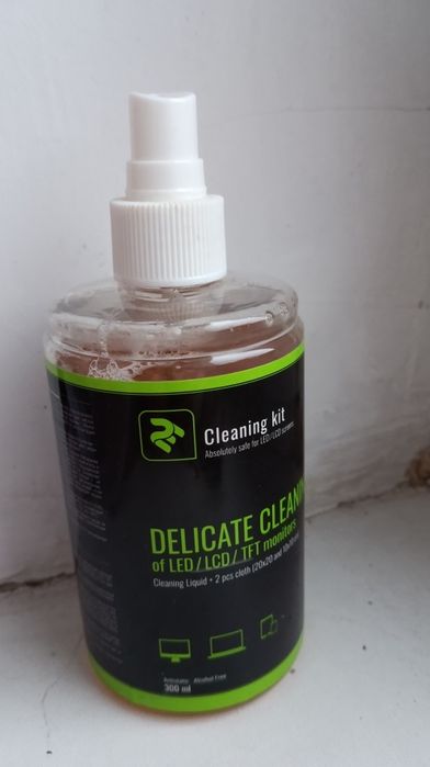 Спрей для чищення моніторів та оргтехніки засіб рідина