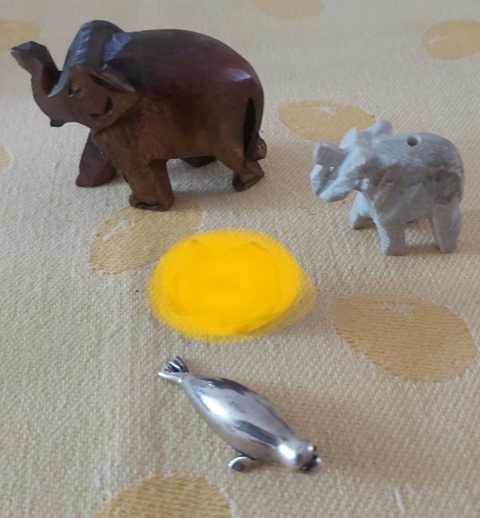 Figurki słoń kolekcja