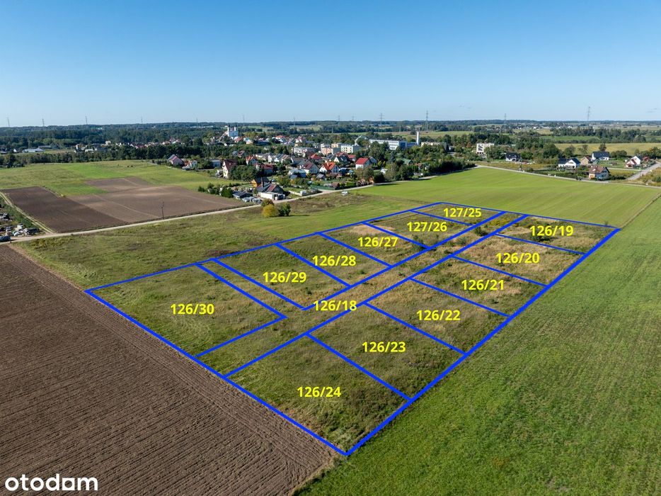 Działki budowlane w Bakałarzewie