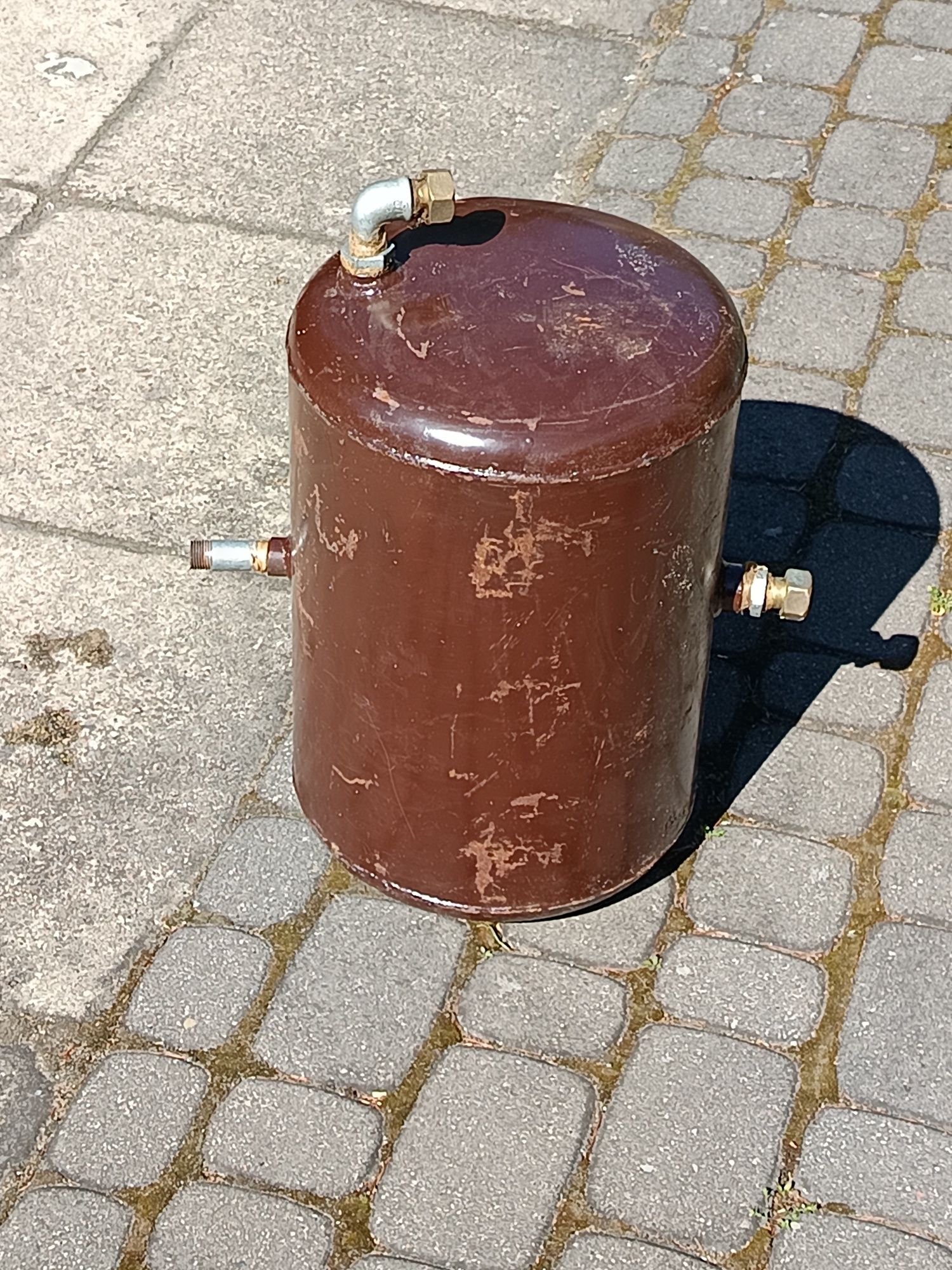 Naczynie przeponowe 10l emaliowane używane