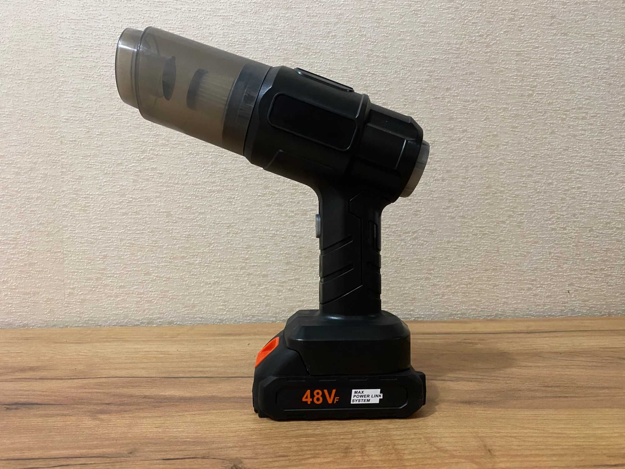 Мощный автомобильный пылесос Dust Collector, акумулятор 48V