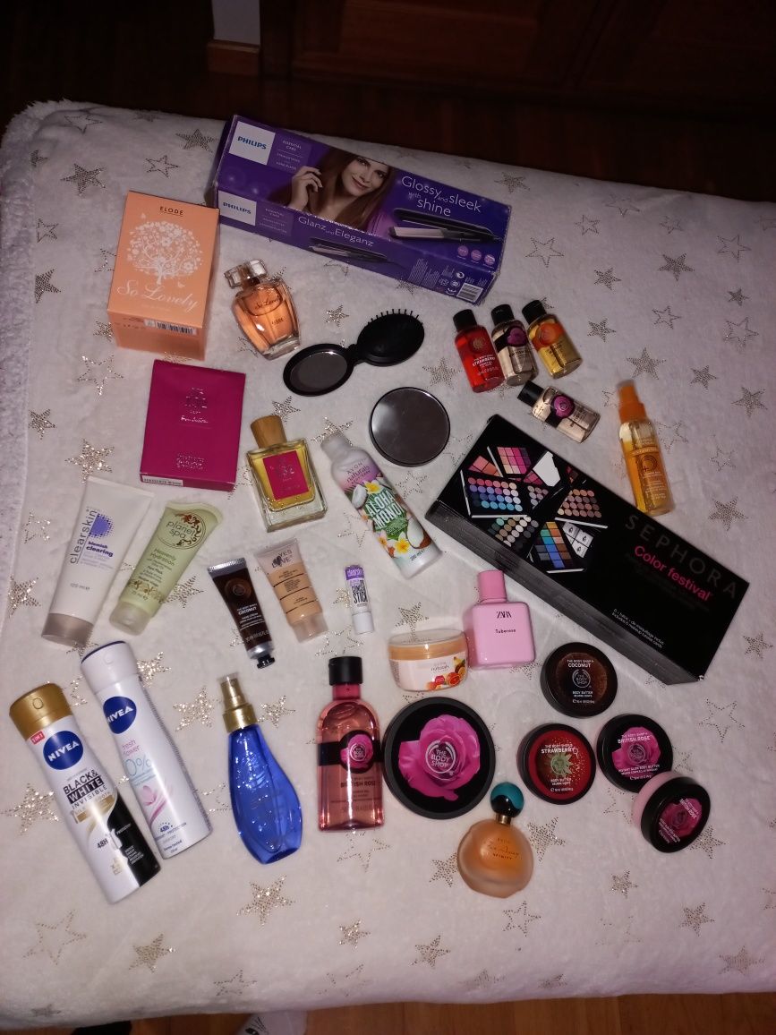 Vários produtos de cosmética novos!