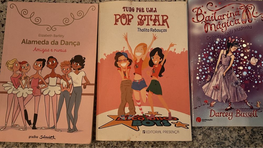 Livros juvenis varios 6€ todos