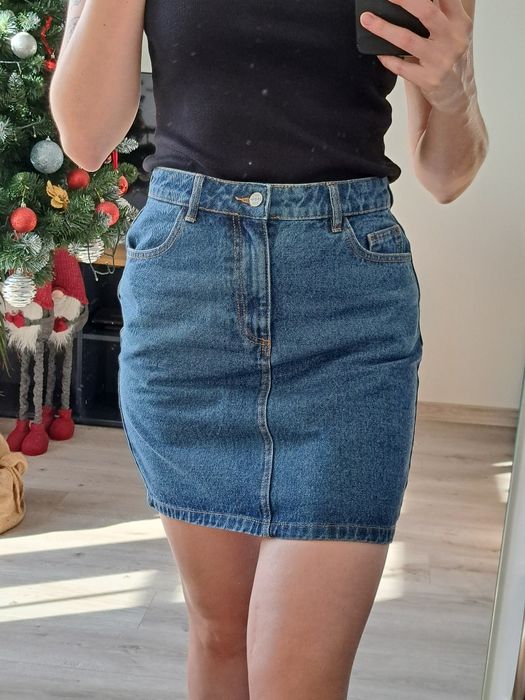 Spódnica jeansowa mini