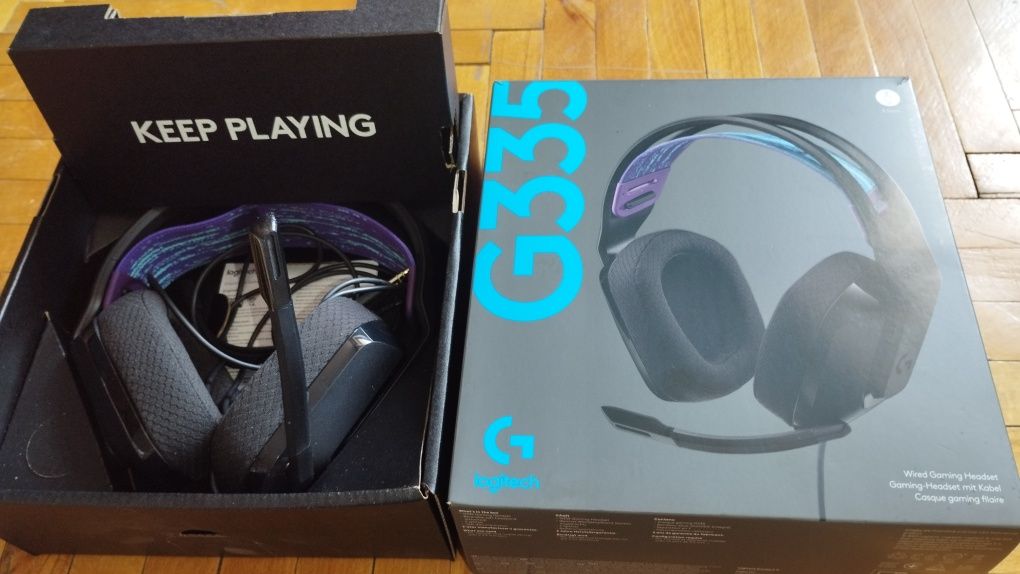 Ігрові навушники Logitech G335 стан нових