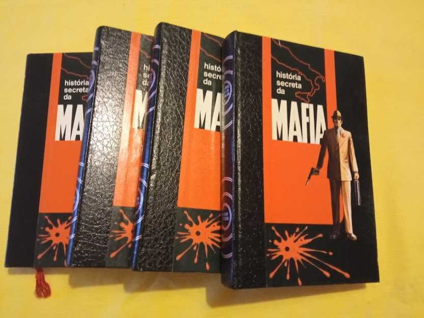 História Secreta da Máfia - 4 volumes