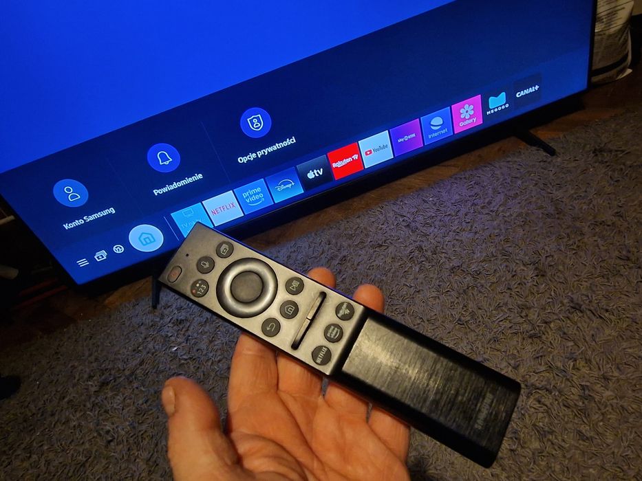 Tv Samsung 65" QLED smart 4K hdmi 2.1 UHD HDR BT telewizor SLIM DVBT-2