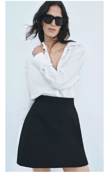 Чорна спідниця Zara