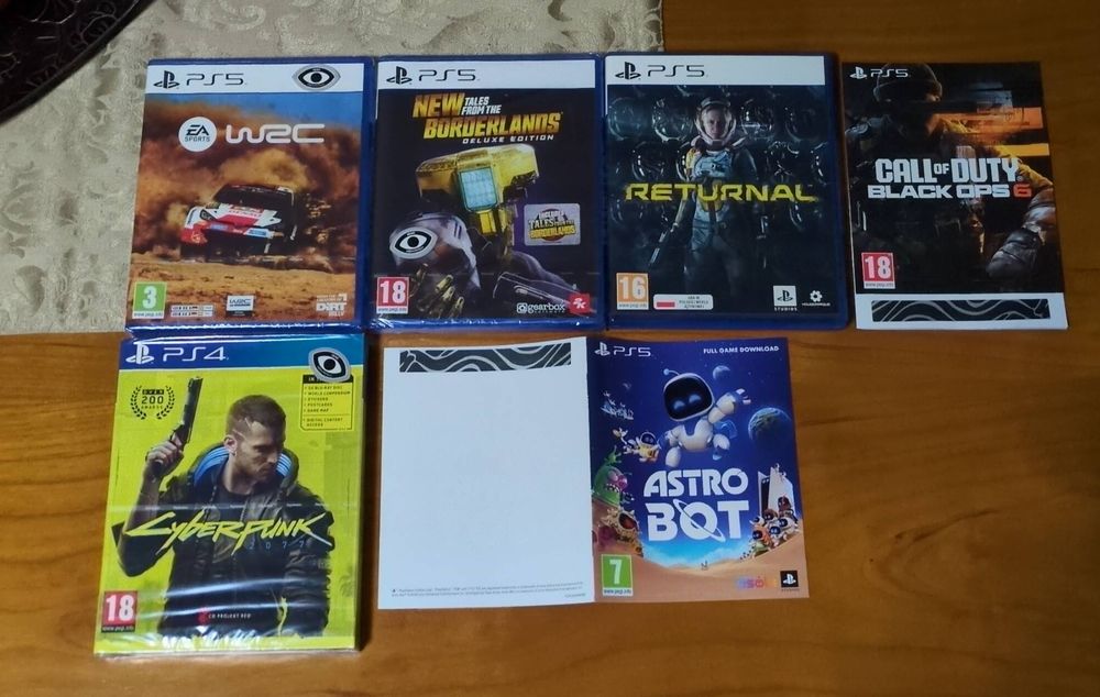 Jogos PlayStation 5 (PS5 / PS4 ) NOVOS/USADOS