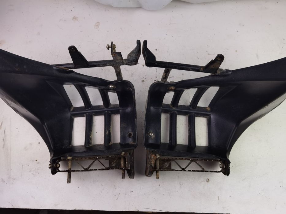 Zapiętki podnóżki osłony stopki set quad hyosung 450 goes dinli