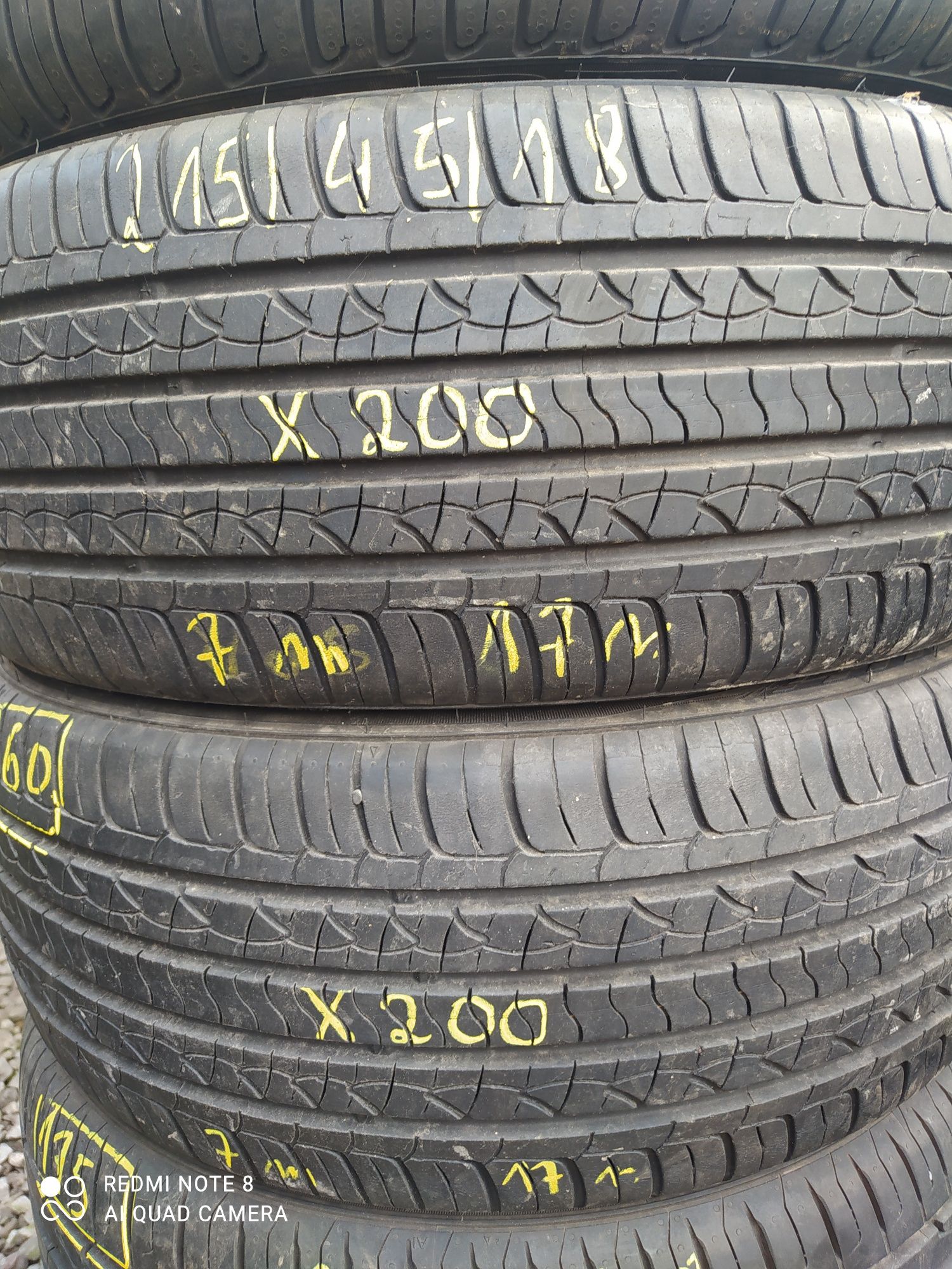 X200 215/45/18 sztuk 2 nexen