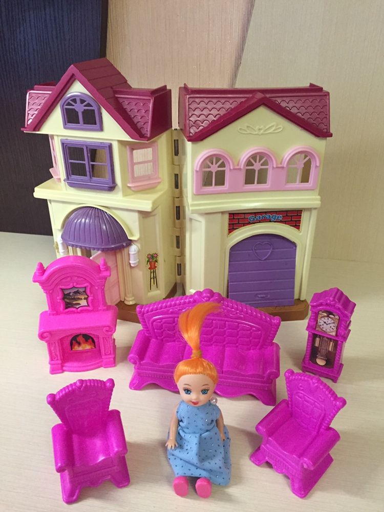 Будиночок для ляльки та пупсиків. Ляльковий будинок.