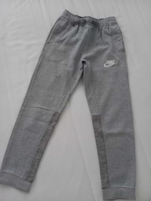 Calças de treino Nike 10-12 cinzento