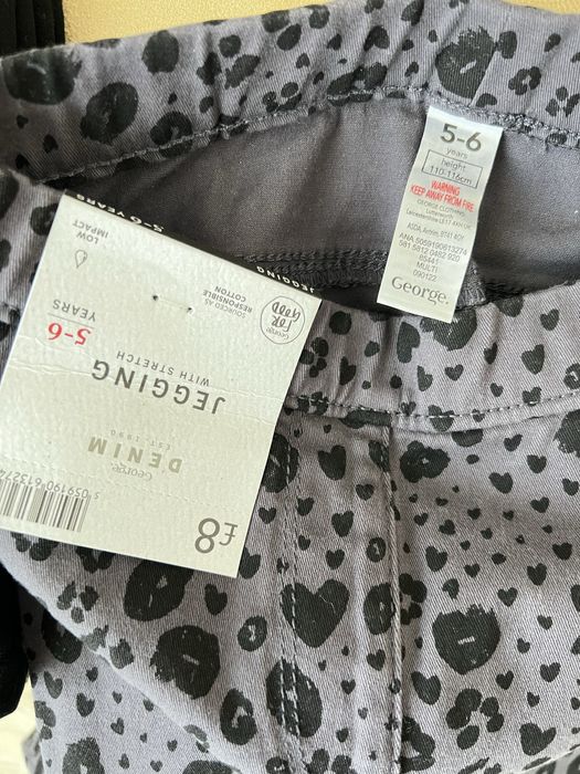 Штани на дівчинку 116-122