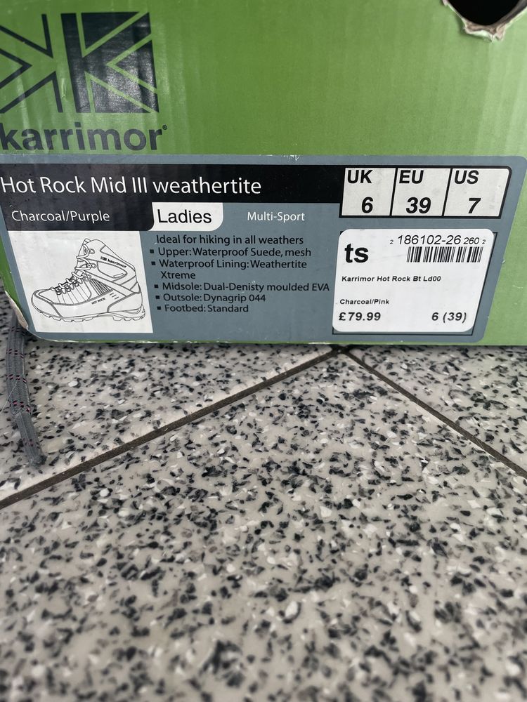 Botas de Caminhada Karrimor Hot Rock Senhora
