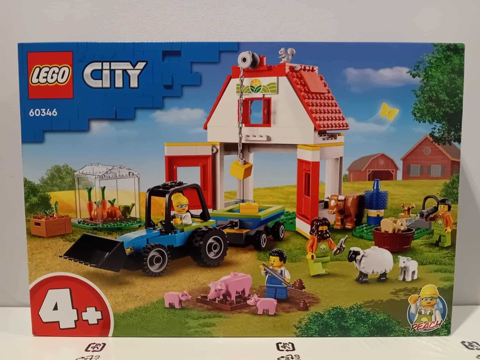 LEGO 60346 City - Stodoła i zwierzęta gospodarskie NOWA