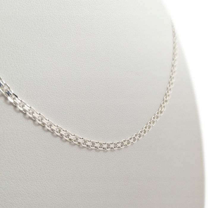 Srebrny Łańcuszek Bismark 55cm/3mm Próba 925 Prezent Dla Kobiety Żony