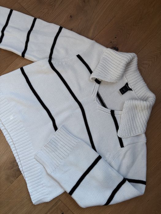 sweter casual basic w paski Lindex